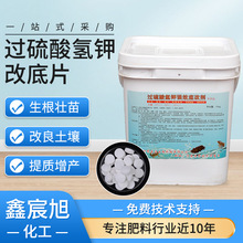 过硫酸氢钾 水产养殖鱼虾蟹改底片鱼塘净水分解淤泥过硫酸氢钾片