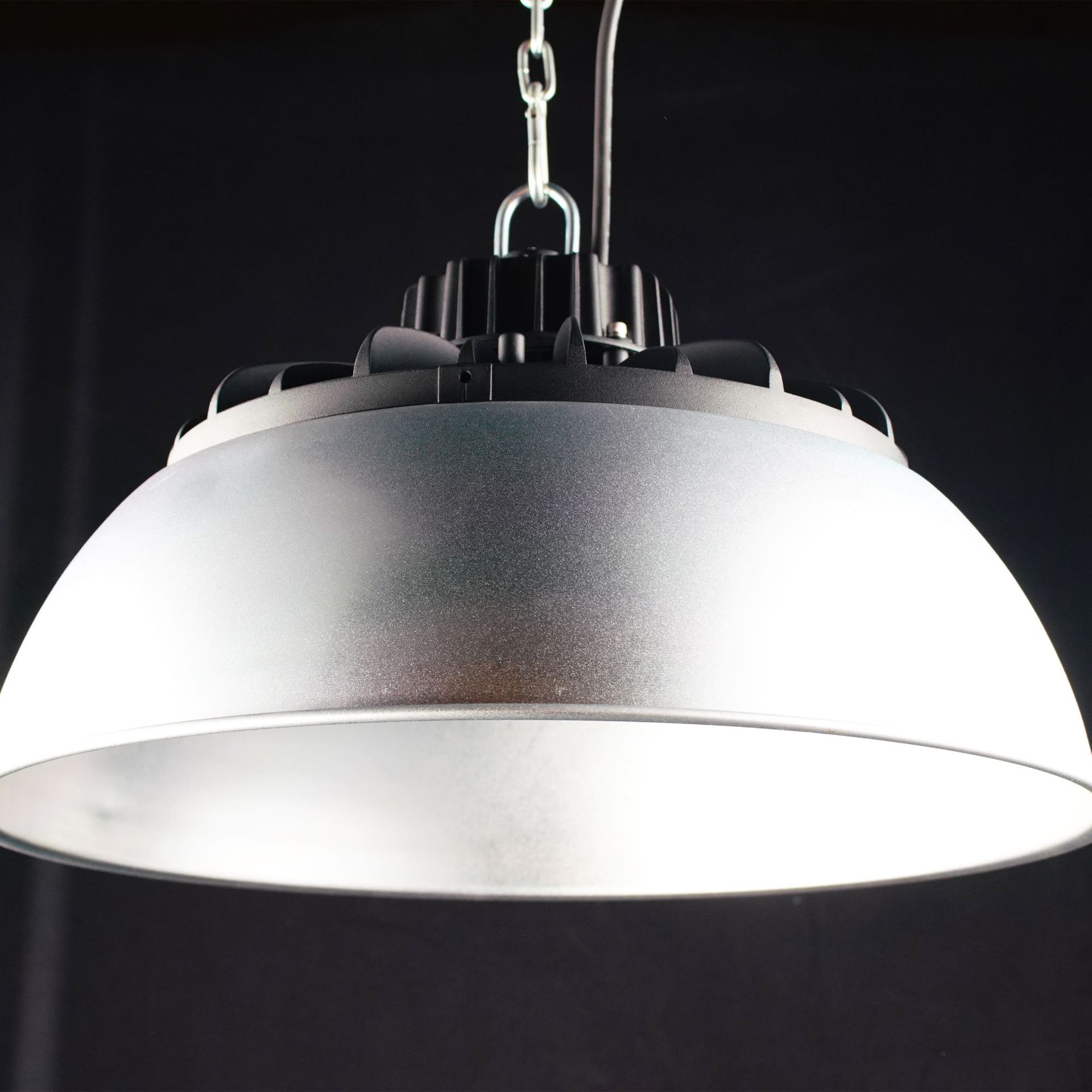 led工矿灯80w工业厂房吊灯灯罩车间工矿灯灯罩 led配件工矿灯配件