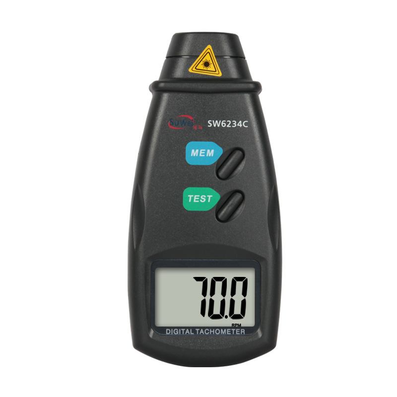 激光转速仪测转速测速仪频闪测速器电机接触式转速表数显转速计