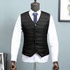 winter Vest keep warm Down cotton winter Light and thin Down cotton vest waistcoat business affairs suit Vest