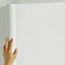 腻子白墙纸自粘卧室防水可擦洗遮瑕疵贴纸纯白色壁纸墙面翻新墙贴