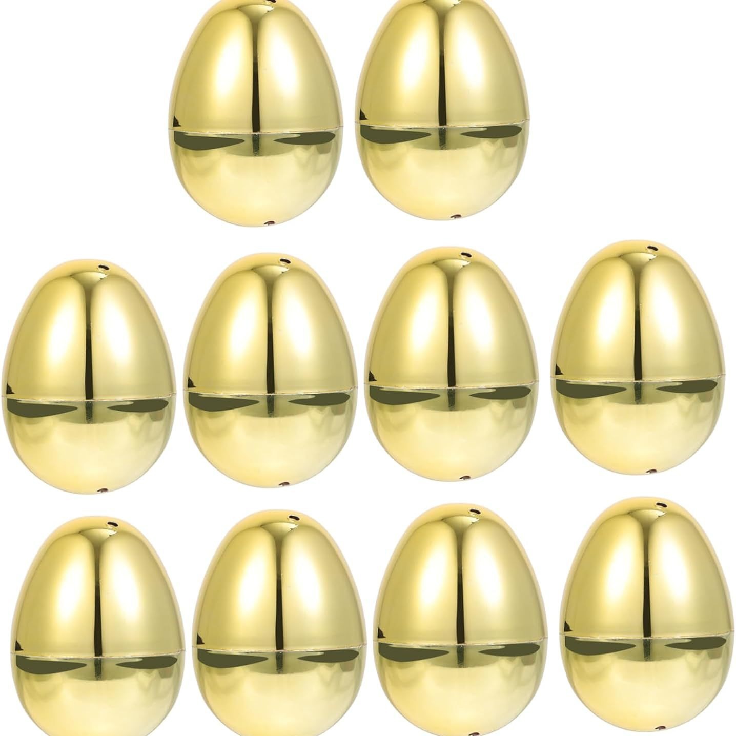 Cross-Border Open Egg Easter Egg Dot Egg Plastic Egg Holiday Decorations Simulation Egg Shell