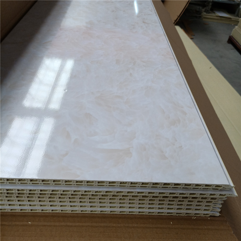 竹木纤维集成墙板 pvc吊顶扣板全屋快装集成墙面浮雕板石塑护墙板