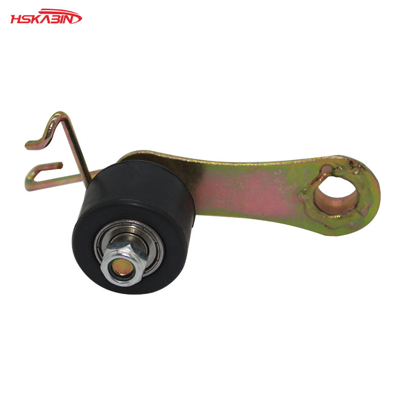 越野摩托车涨紧轮链条导链轮带支架三件套涨紧器导轮