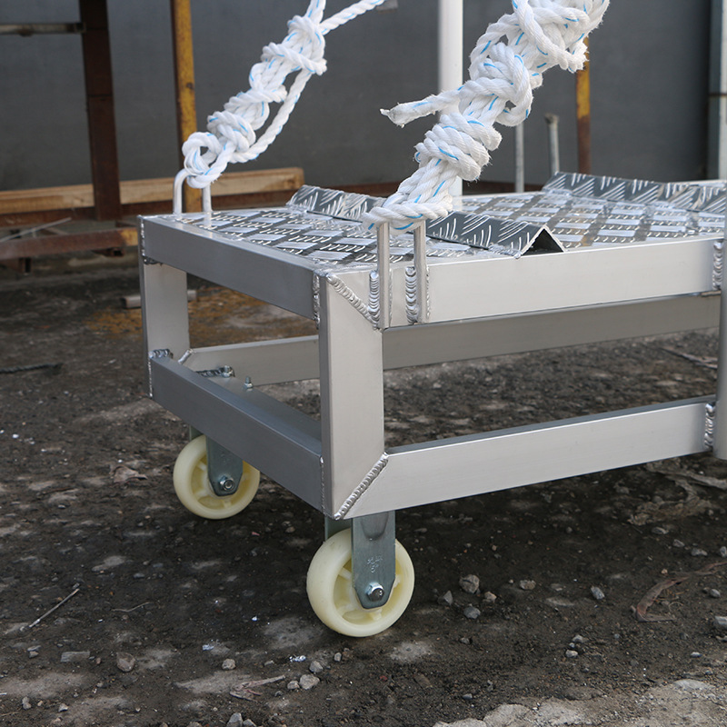 创铭牌船用跳板登船舷梯上下船用铝合金跳板码头梯靠岸梯支持定制