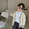 Boy Sweater 2021 new pattern children Autumn Children Sweater Western style baby spring and autumn Thin section jacket