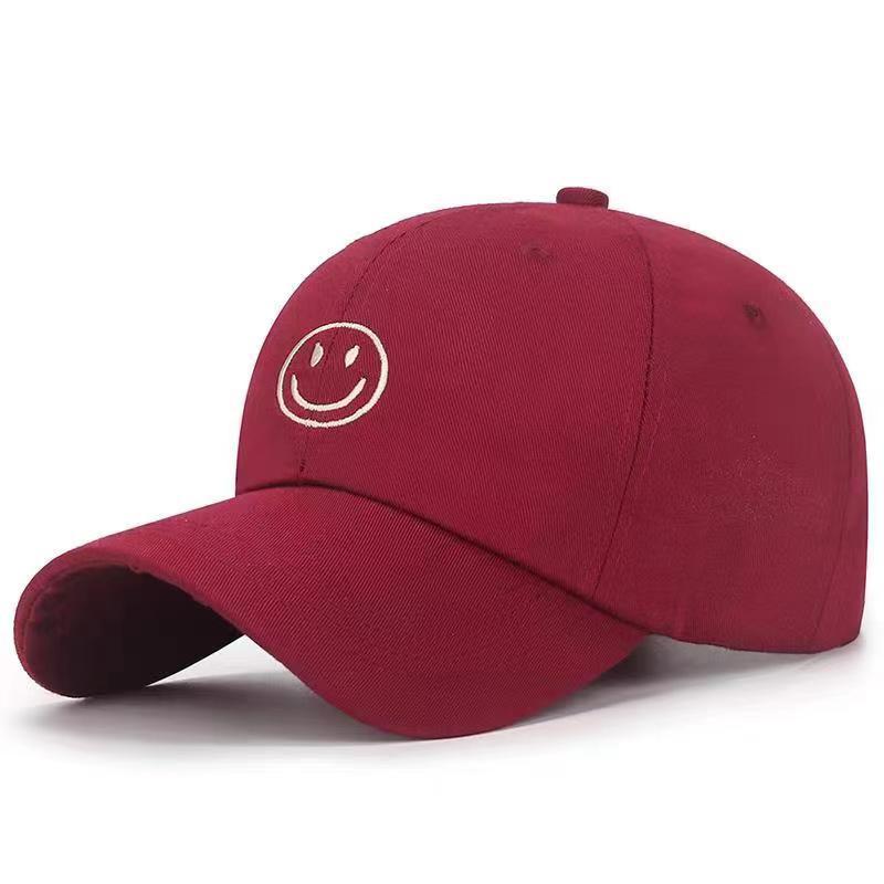 Hat Female Soft Top Solid Color Peaked Cap Men's Simplicity Embroidered Sports Sun Hat Tide Sun Protection Sun Shade Baseball Cap Female