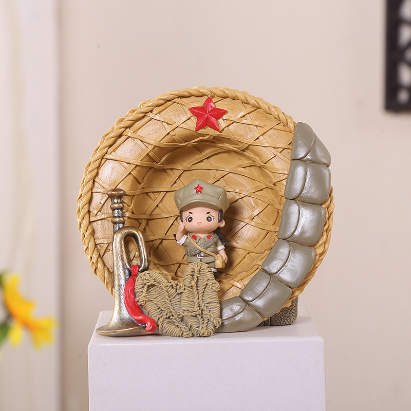 Creative Children's Day Gift Decoration the Most Lovely Soldier Brother Decoration Birthday Gift Veterans Gifts