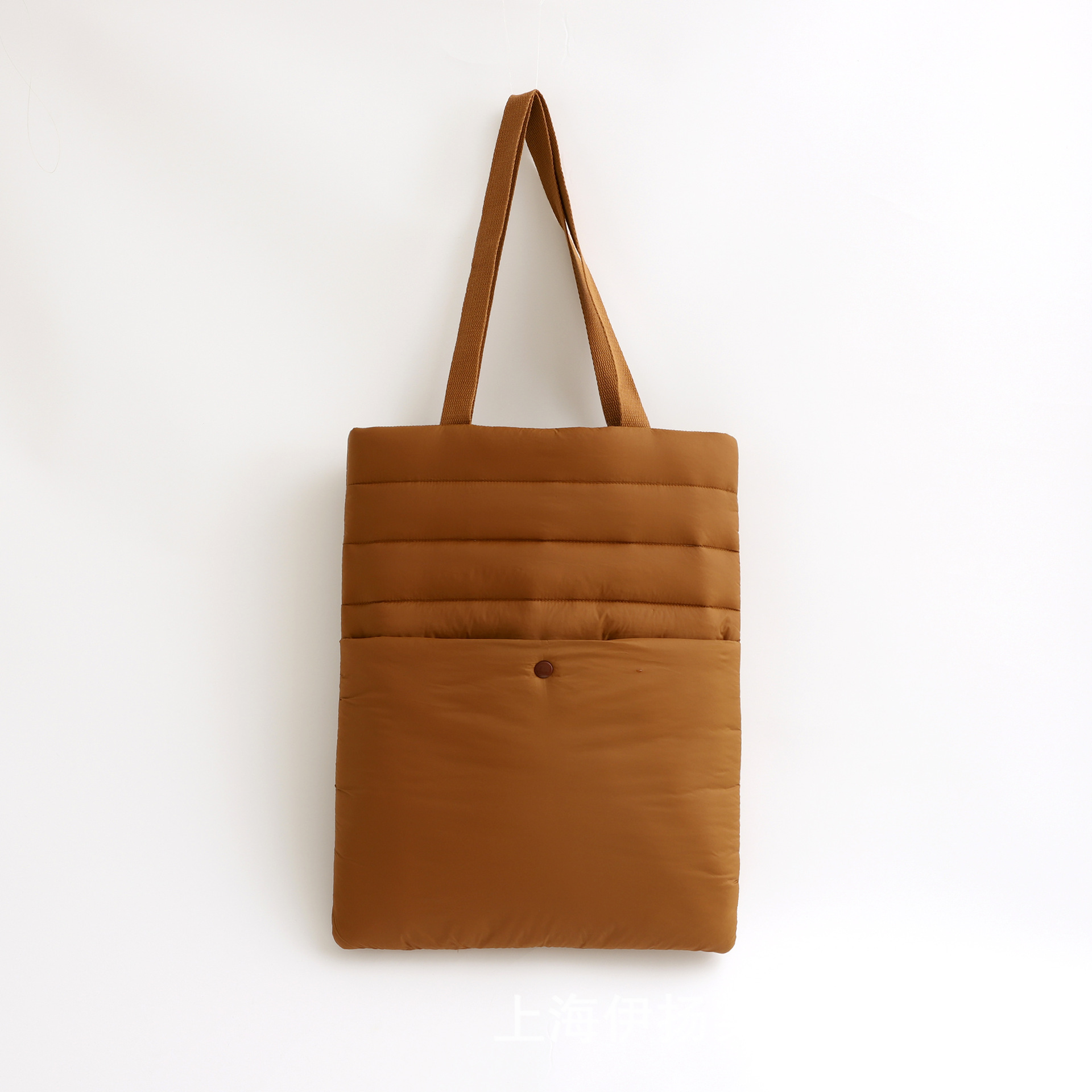 伊扬帆布包羽绒服包暖手棉包优质女包材质时尚舒适定位开发单肩包