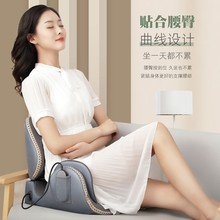 日本新款办公室椅垫多功能按摩坐垫臀部腰部背部家用加热按摩器椅