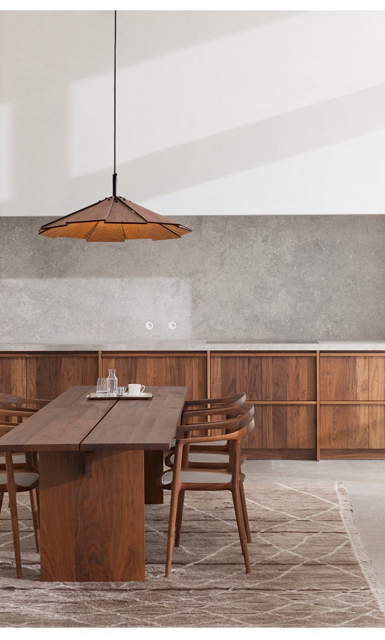 日式侘寂风餐厅吊灯中古艺术创意民宿吧台茶室咖啡厅客房卧室灯具