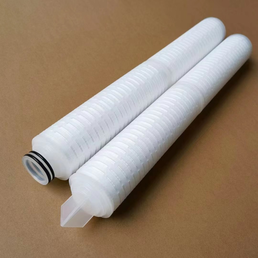 工厂直销微孔折叠滤芯20寸pp折叠滤芯微孔膜轴承清洗行业滤芯