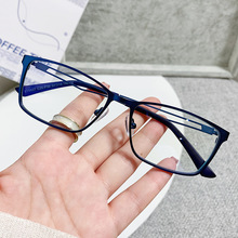 现货批发新款金属防蓝光镜小框文艺平光镜5927镂空时尚框架眼镜