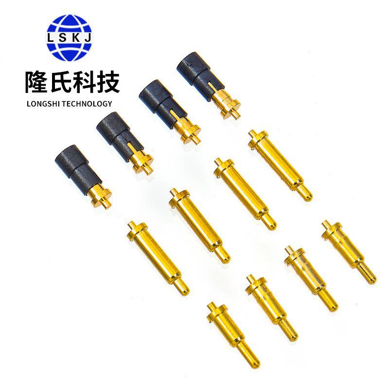 弹针大电流pogopin探针伸缩弹簧针连接器顶针SMT蓝牙耳机充电针