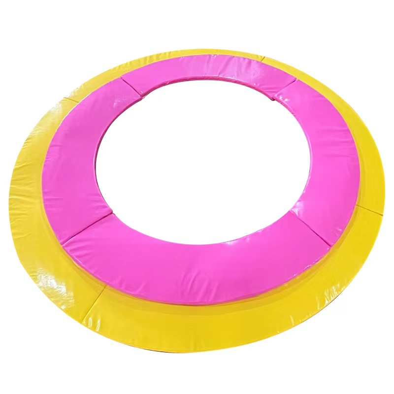 室内儿童蹦床护垫淘气堡跳床保护垫幼儿园圆形方形弹跳床弹簧垫