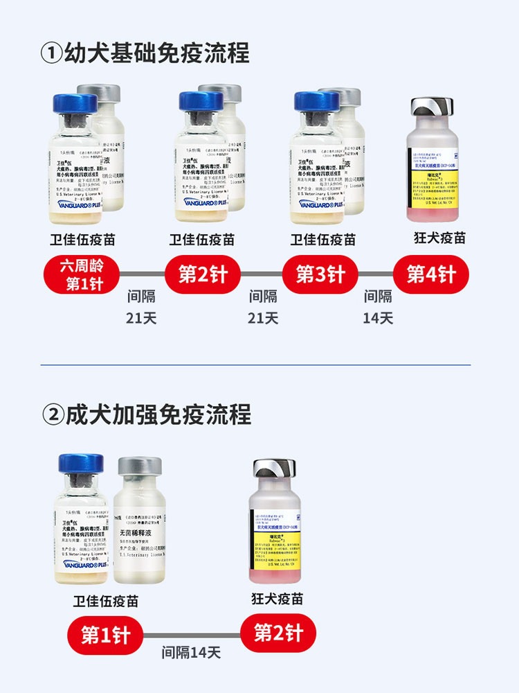 辉瑞硕腾犬猫进口防疫本卫佳伍卫佳捌瑞比克妙三多英特威二联四联