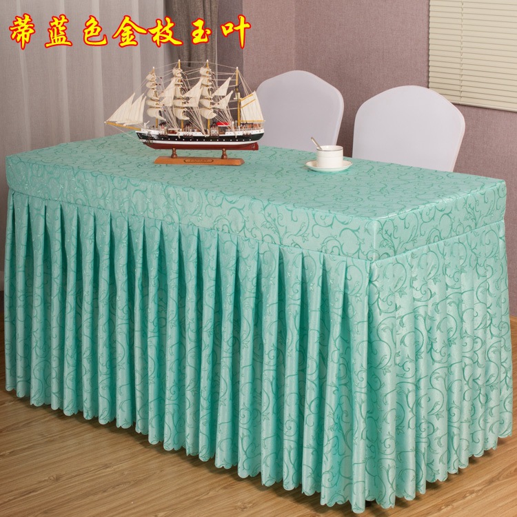 Wholesale Tablecloth Wedding Table Apron Wedding Stage Curtain Wedding Stage Skirt Wedding Props Stage