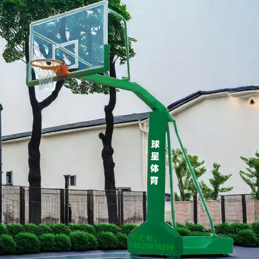 马宫球星篮球架标准液压式移动东涌捷胜汕尾惠州深圳清远篮球架
