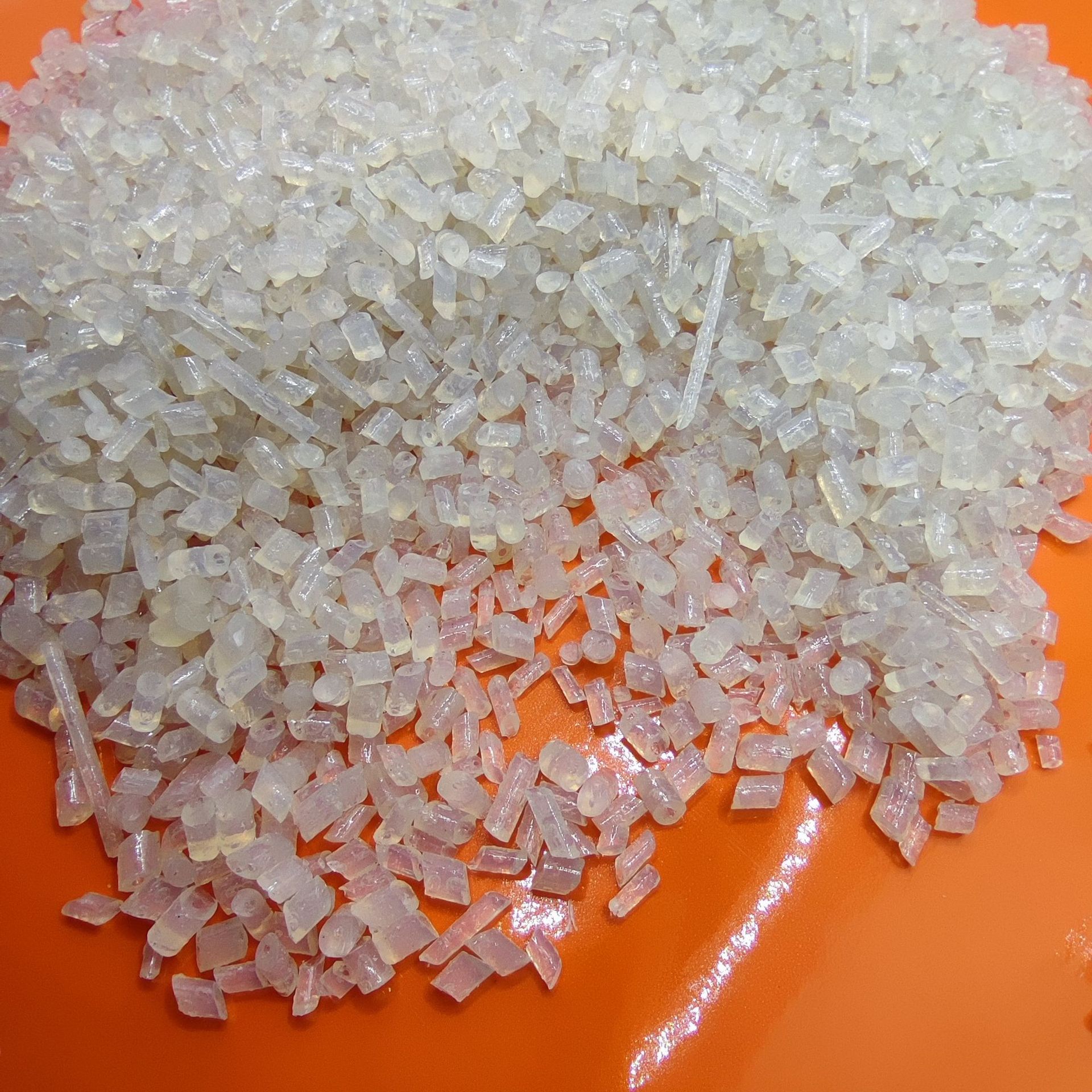 亚克力半透明粒子pmma再生颗粒 高抗冲高强度 适用于广告标牌灯箱-阿