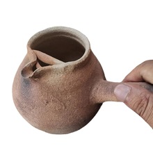 土陶罐煮茶老式云南柴烧手工土陶烤茶罐茶壶罐罐茶壶公道杯茶器粗