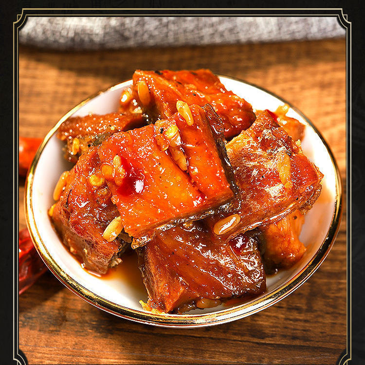 酒糟鱼江西特产香辣鱼块九江鄱阳湖醉鱼干即食下饭菜罐装