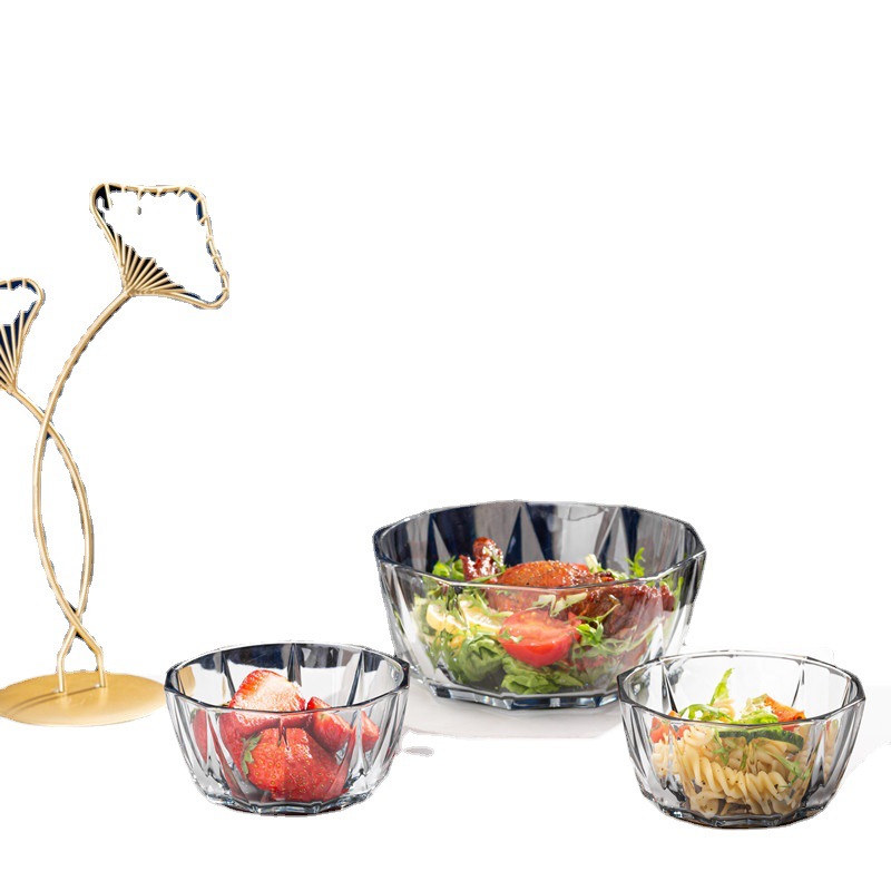 Good-looking Tableware Glass Bowl Gift Tableware Set Bowl Set Gift Tableware Set Sets Plate Set Household Plate and Bowl Gift