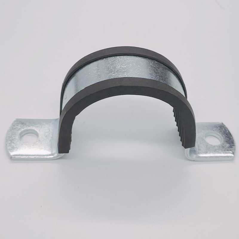 欧姆管卡固定器 镀锌加厚水管抱箍 骑马卡 u型卡箍 管箍 喉箍管夹