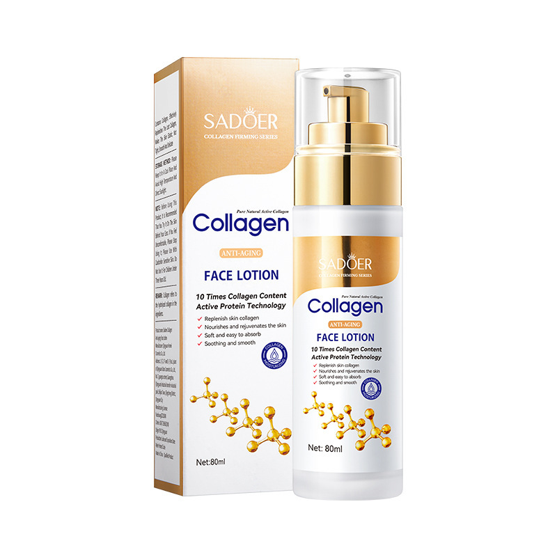 Cross-Border Foreign Trade Bone Collagen Anti-Wrinkle Body Milk Moisturizing and Nourishing Cream Bone Collagen Skin Care Products Series