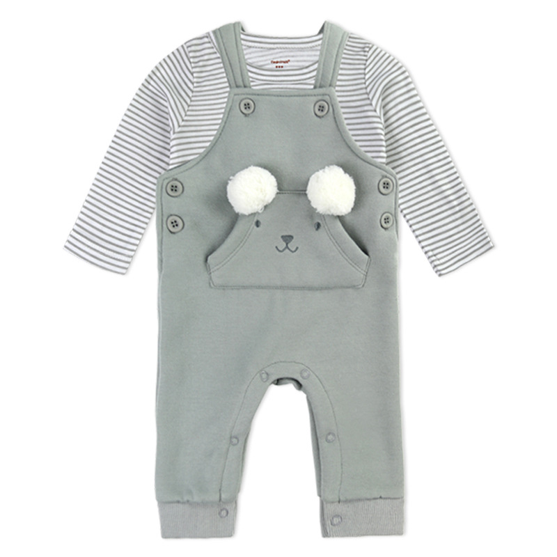 2022 New Infant Foreign Trade Jumpsuit Cross-Border Baby Suspender Trousers Romper Suit Baby Jumpsuit