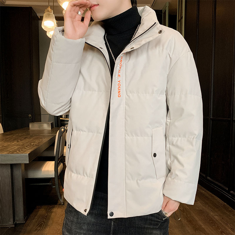 冬季棉衣男士外套工装羽绒棉服2021新款冬季青年潮牌短款棉袄男装