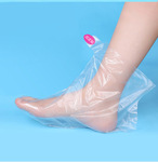 脚膜套一次性塑料泡脚试鞋防臭防水防干裂透明袋长筒足膜套手膜套