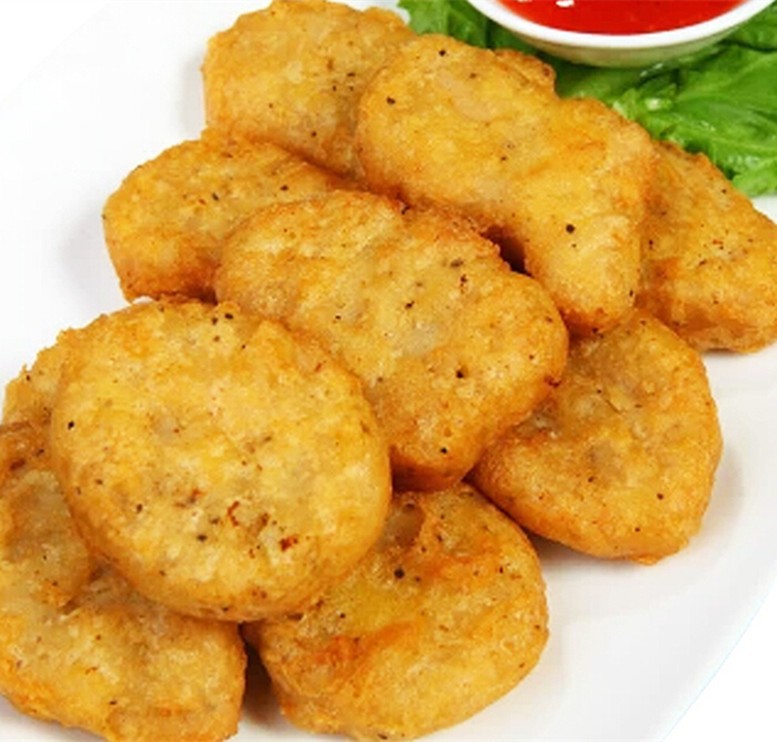 2袋包邮泰森黑椒原味鸡块上校鸡块冷冻半成品1kg量大优惠