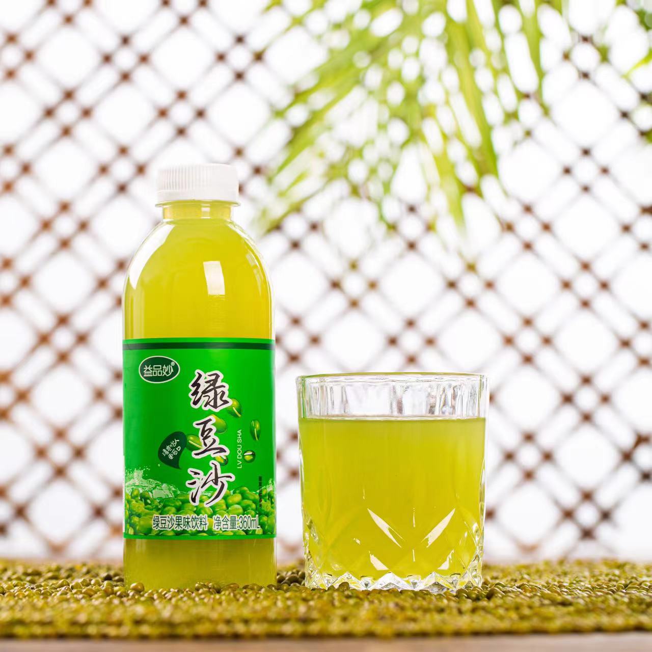 绿豆沙整箱批发价代发6小瓶果汁夏季常备冰镇解暑饮料整箱特价批