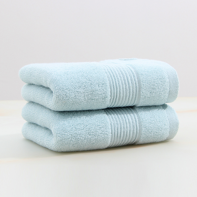 Two Household Adult Towels Soft Absorbent Face Towel [Points Same Style as Those Sold in Malls]]