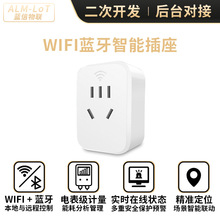 WIFI智能蓝牙计量定时插座过载远程控制二次开发系统后台对接