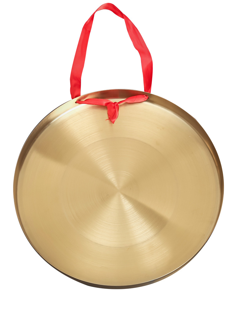 铜锣纯铜三句半道具32厘米42公分锣鼓镲开道锣防汛预警锣风水乐器
