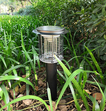 太阳能灭蚊灯户外庭院花园防水室外小区家用充电式杀虫灯驱蚊神器