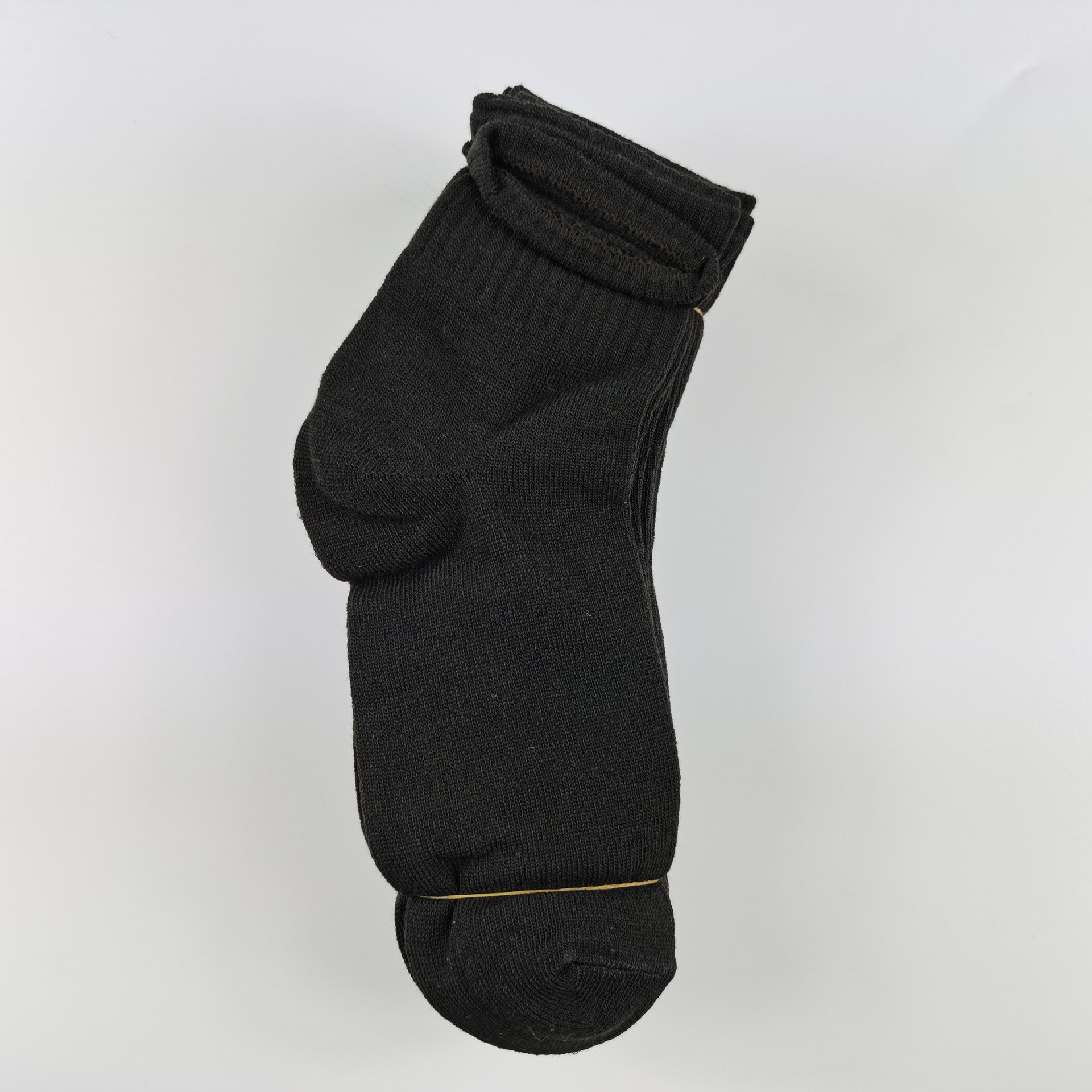 Zhuji Socks Men's Stall Hot Selling Supply Factory Wholesale Black White Gray Knee-High Sports Socks Polyester Cotton Mesh Breathable