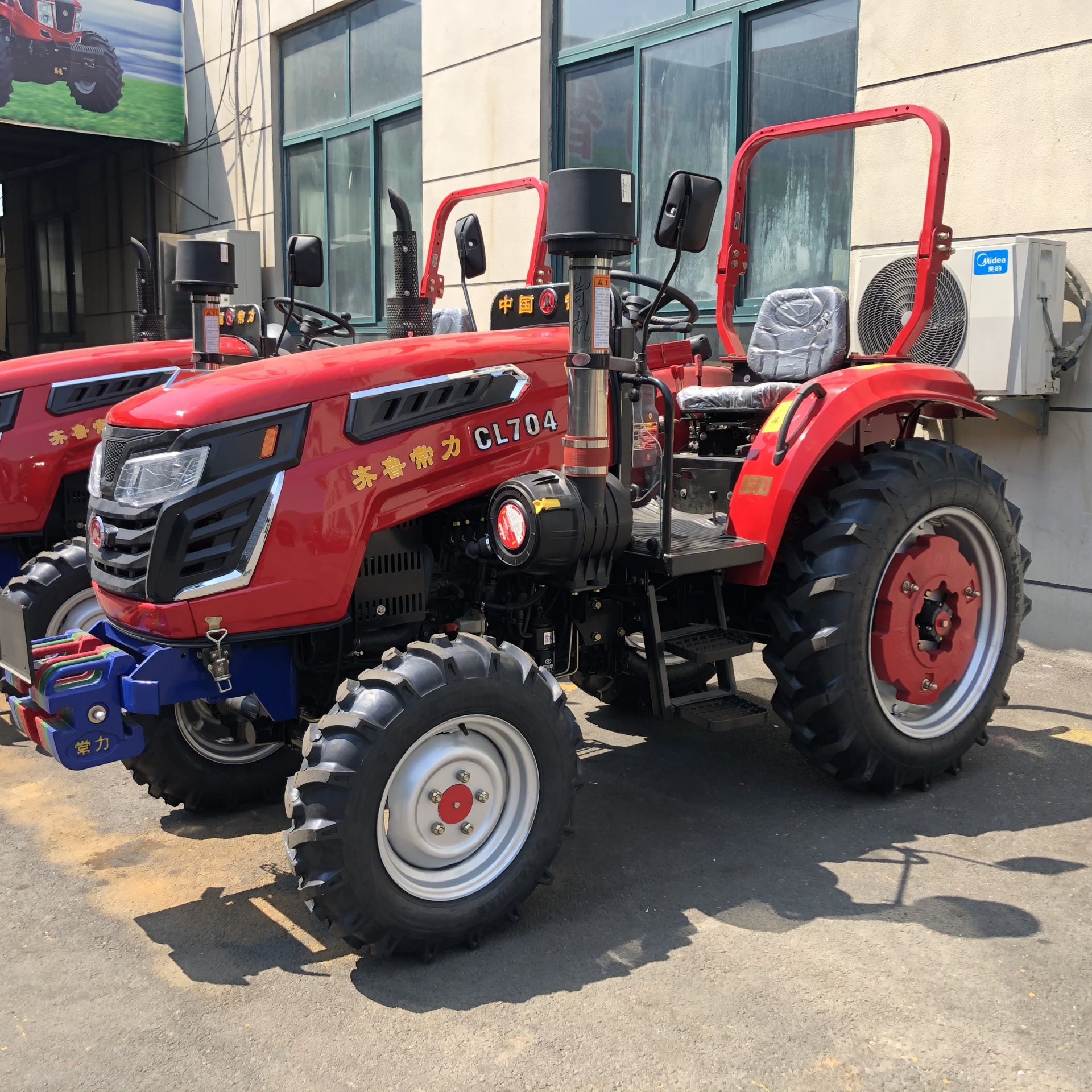万年红四轮拖拉机多缸四驱四缸504拖拉机江苏家用小马力四轮车