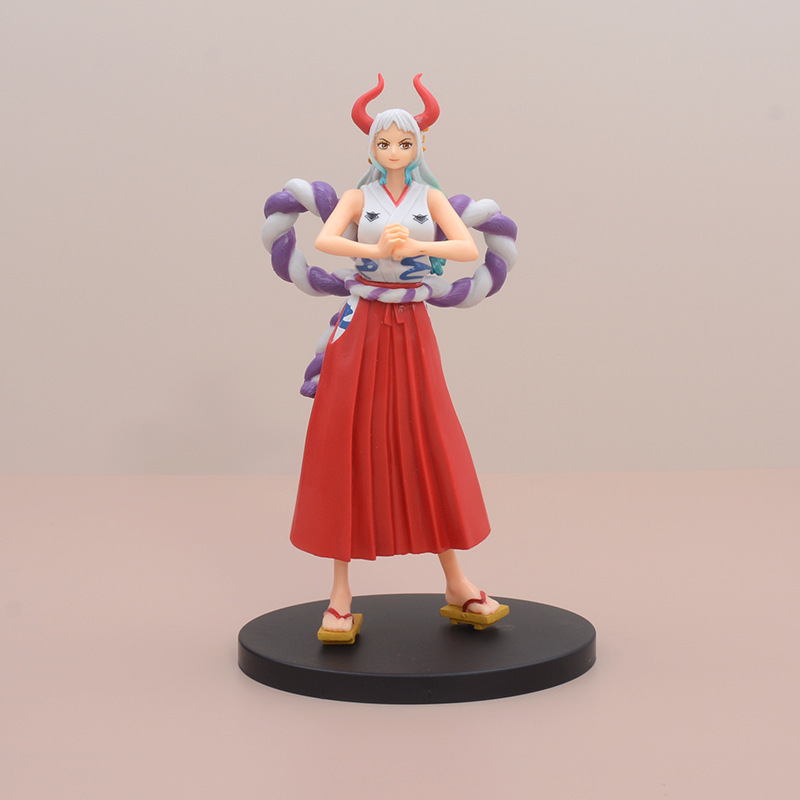 海贼 动漫大和手办景品伟大航路和之国 路飞山治白胡子 摆件模型