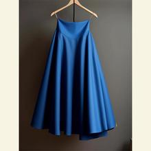 （预售）捡漏~专柜撤回尾单外贸女装盐系穿搭漂亮洋气蓝色半身裙