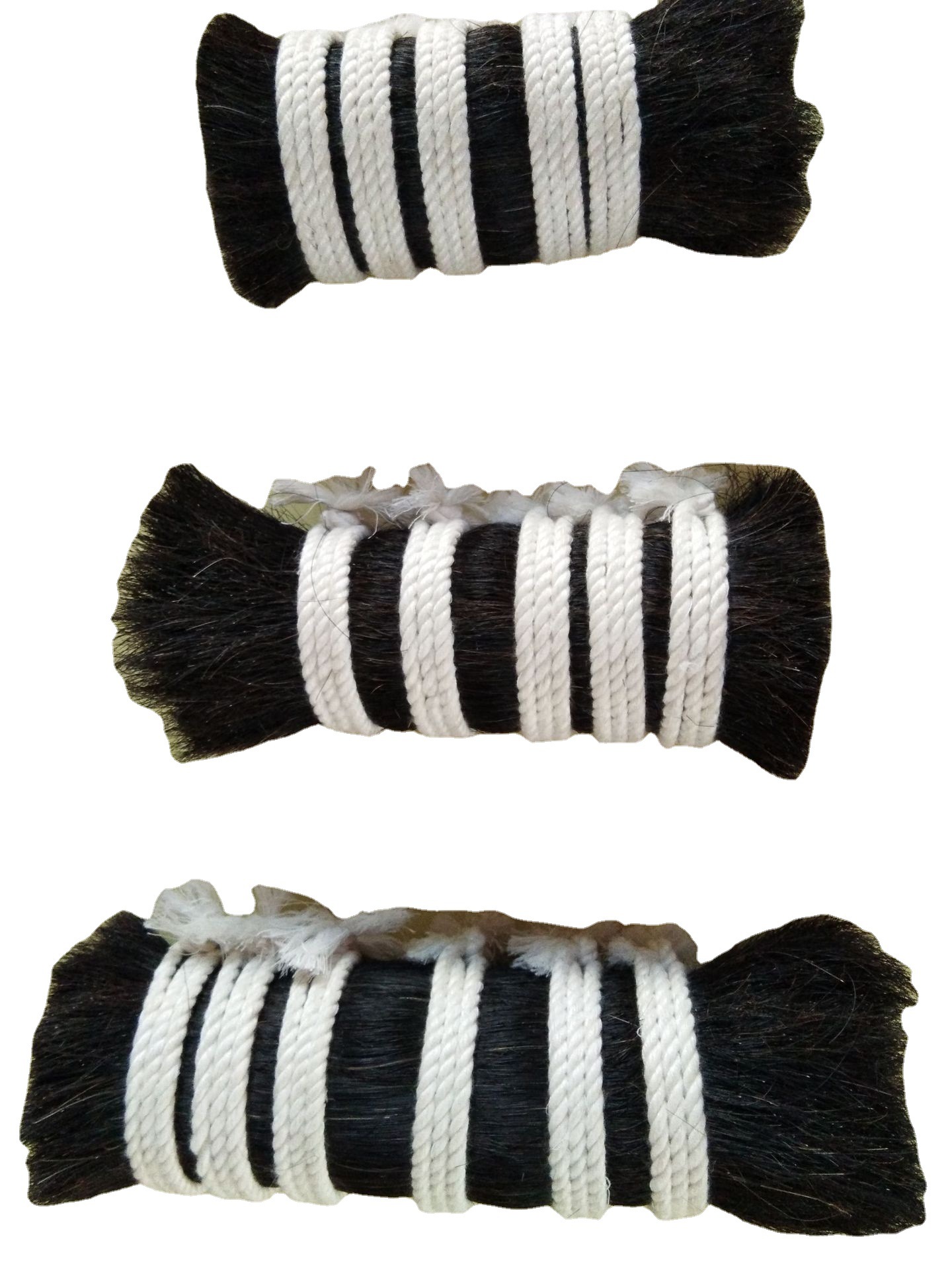 厂价销售黑色牛尾毛