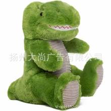 跨境新品批发促销绿色可爱坐姿恐龙霸王龙公仔毛绒娃娃玩具