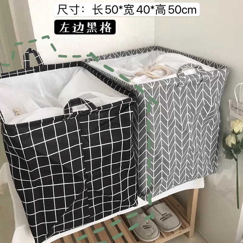 Buggy Bag Clothes Household Quilt Storage Moving Bag Dirty Clothes Basket Large Storage Box Moisture-Proof Student Organizing Folders