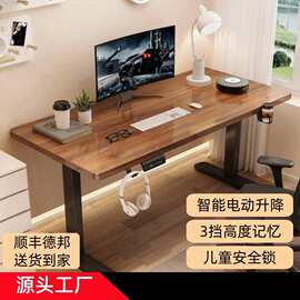 加工定制电动升降桌单电机双电机智能电脑桌子家用书桌升降桌腿