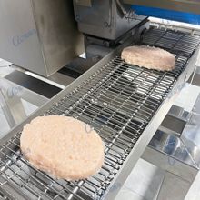 m立式高速冷冻猪肉饼牛肉饼成型机 油炸鸡块半成品塑形机虾肉饼机