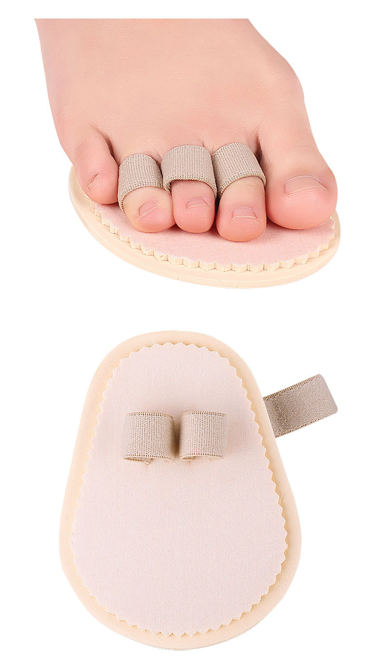 脚趾分趾前掌垫拇趾外翻重叠锤状趾分享器透气吸汗防磨防痛前脚垫