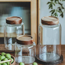 特大号泡酒玻璃瓶大容量密封罐日系带盖荔枝青梅酒酒瓶陈皮储物罐