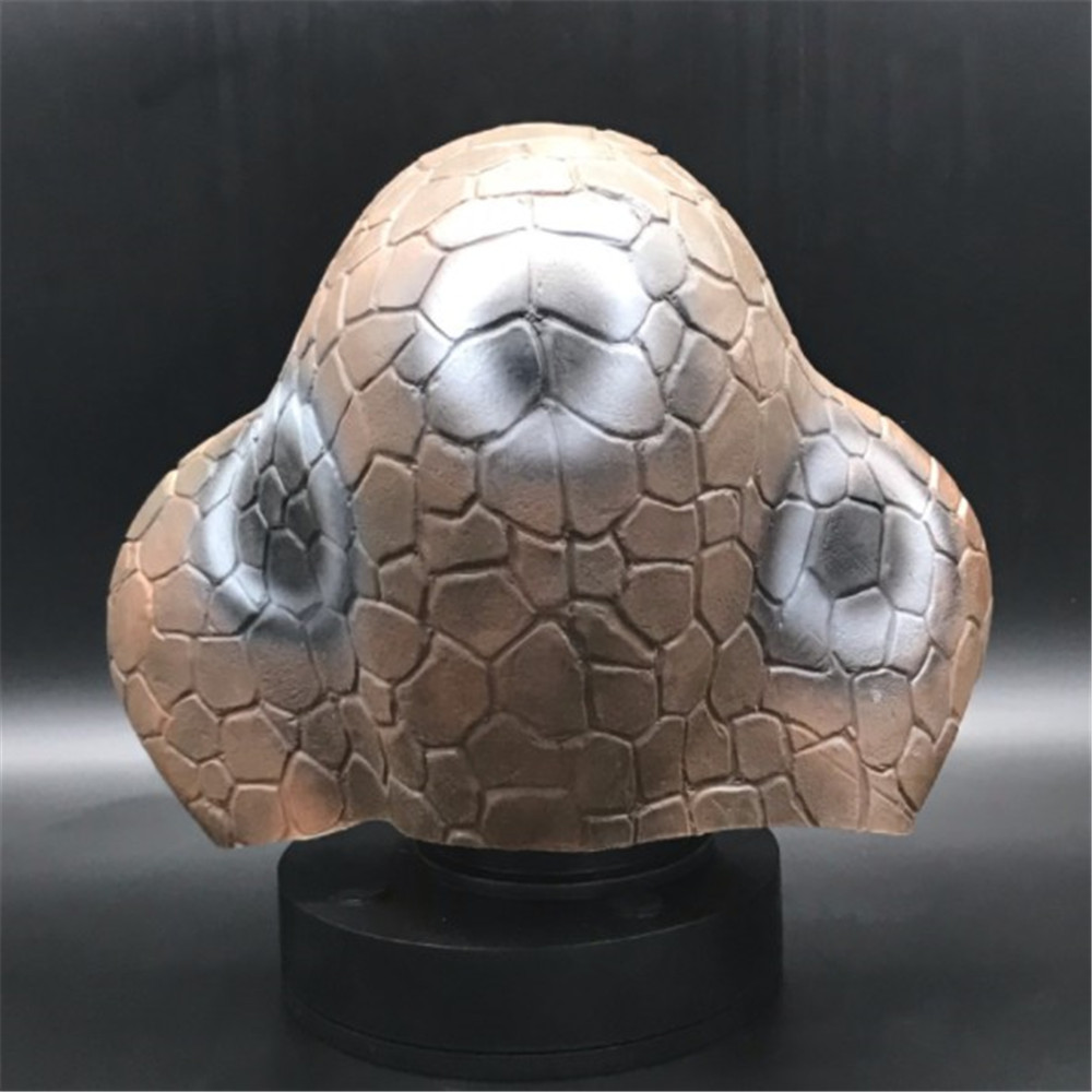 眼镜蛇面具蟒蛇乳胶头套万圣节恐怖仿真动物装扮道具cosplay mask