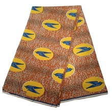 的蜡安卡拉印花织物纺织品服装的非洲荷兰染料块织物6码缝制